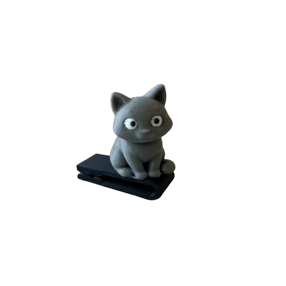 Arnold the Kitty BrimPet hat clip